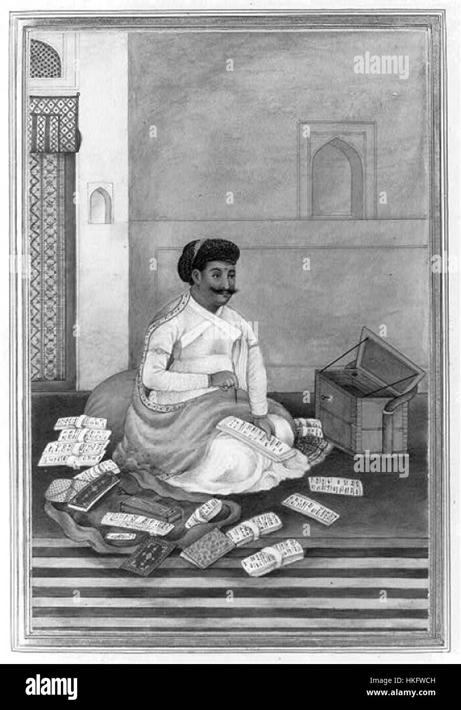 The Scribe is a classical depiction of an intellectual figure ...