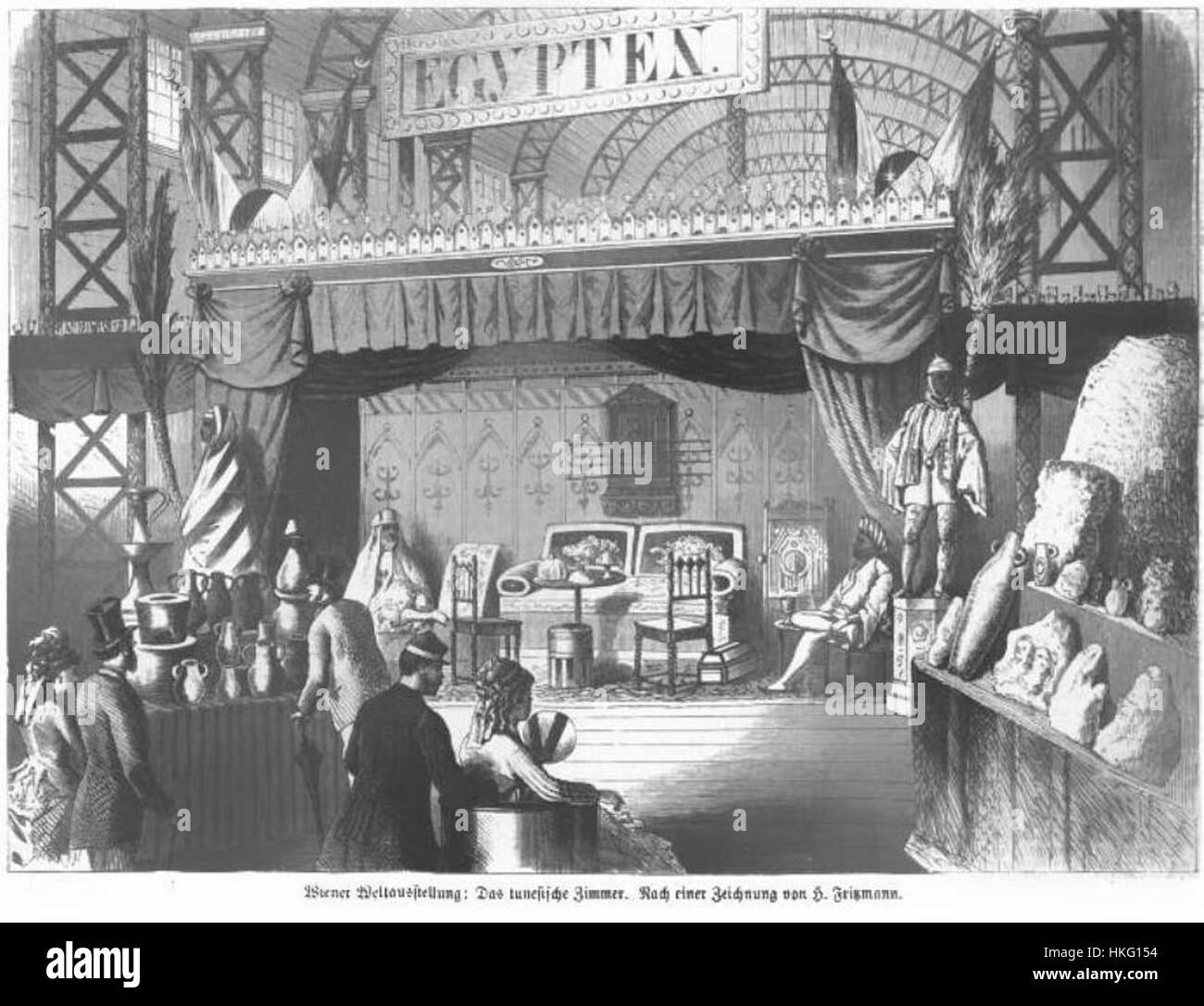 1873 vienna fair Black and White Stock Photos & Images - Alamy