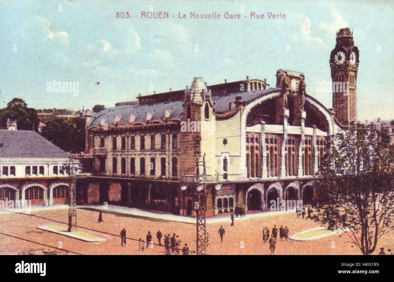 This Oil Painting Of Rouen France Captures The Scenic Rue Verte And this-oil-painting-of-rouen-france-captures-the-scenic-rue-verte-and