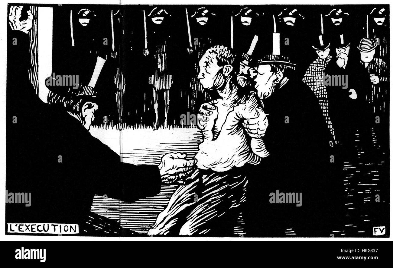 L execution 1894 Stock Photo Alamy