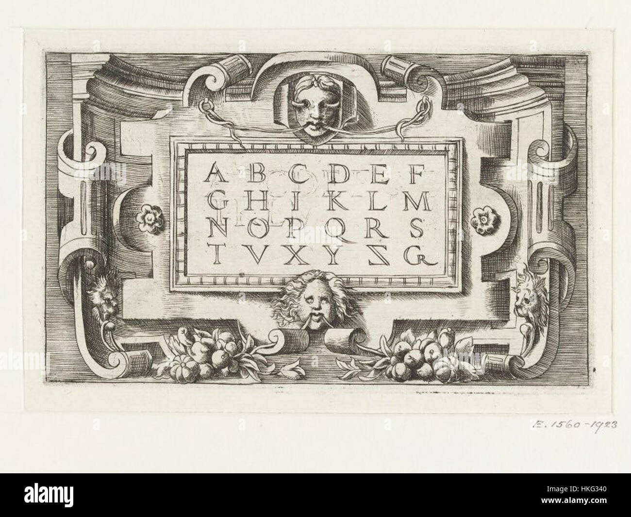 'Alphabet romain Reverdy' is an artwork showcasing the beauty of Roman ...