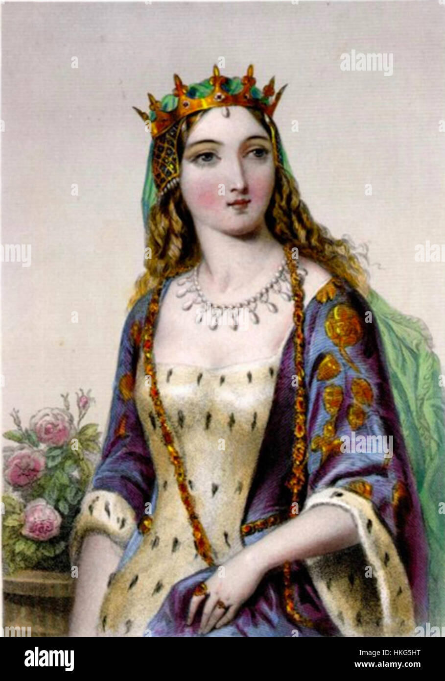 Marguerite d'Anjou (1430 1482 Stock Photo Alamy
