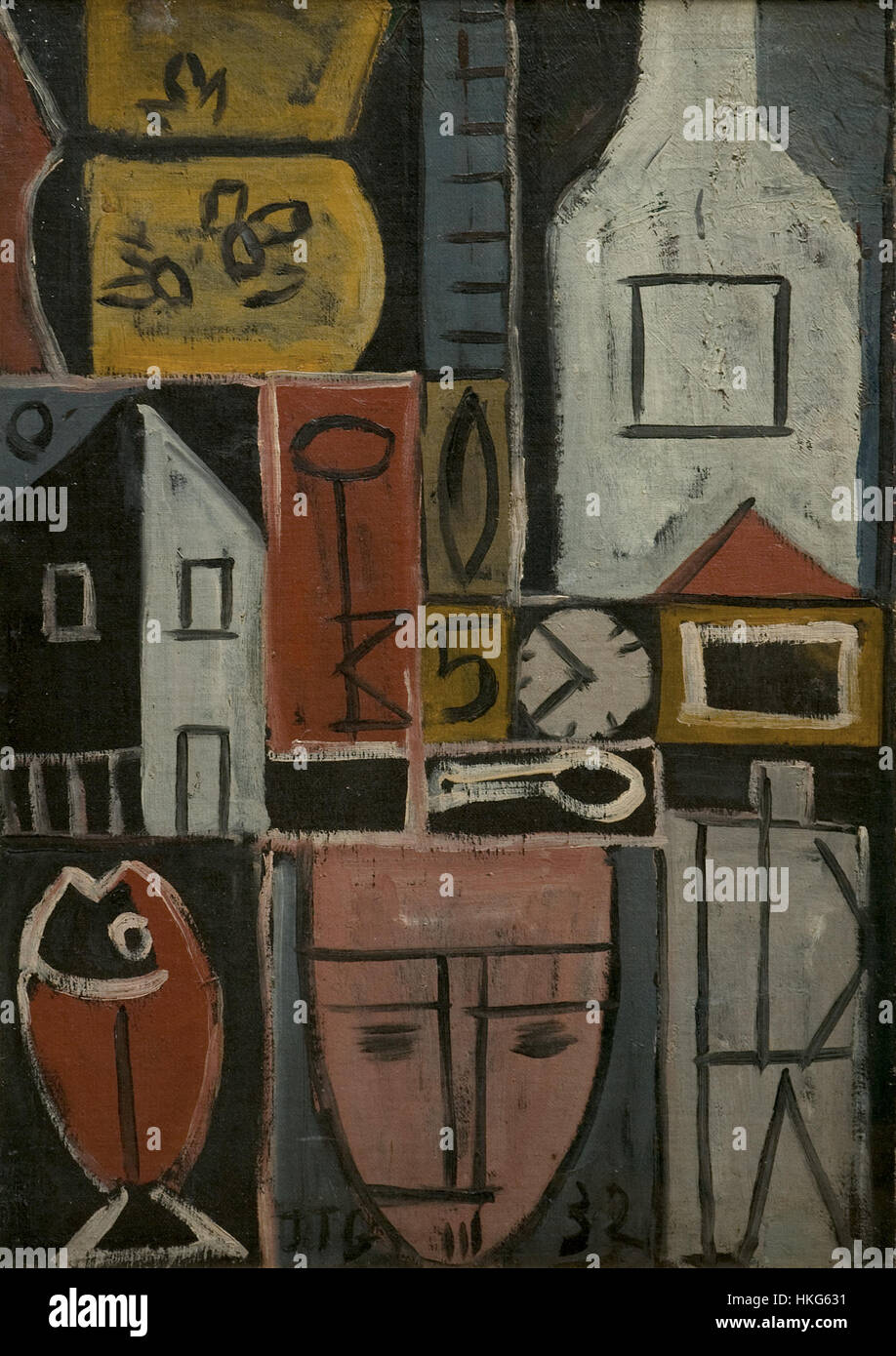 Joaquin Torres Garcia's 'Pintura constructiva' embodies the principles ...