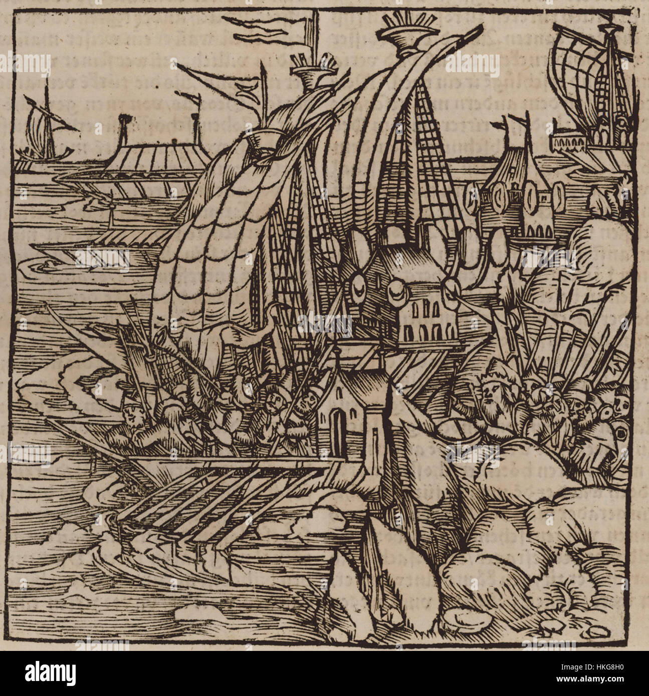 This painting by Johannes Adelphus from 1513 illustrates the Ottoman ...