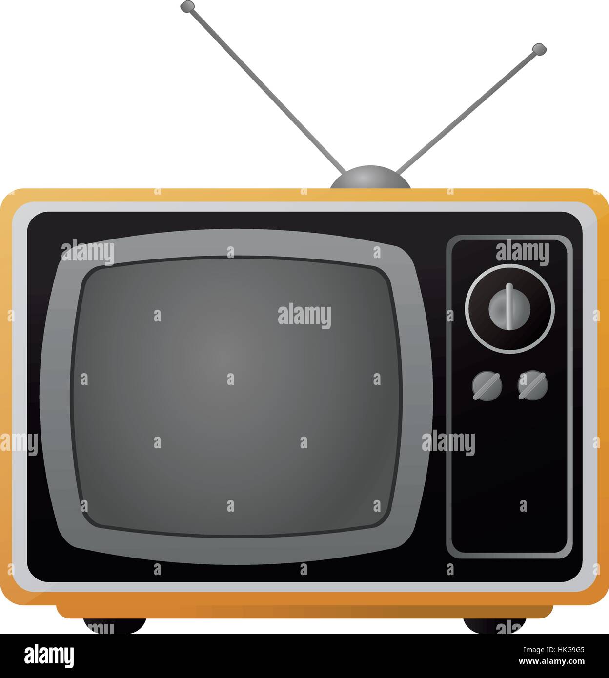 retro television icon Stock Vector Image & Art - Alamy