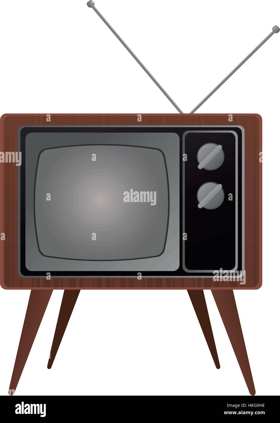 retro television icon Stock Vector Image & Art - Alamy