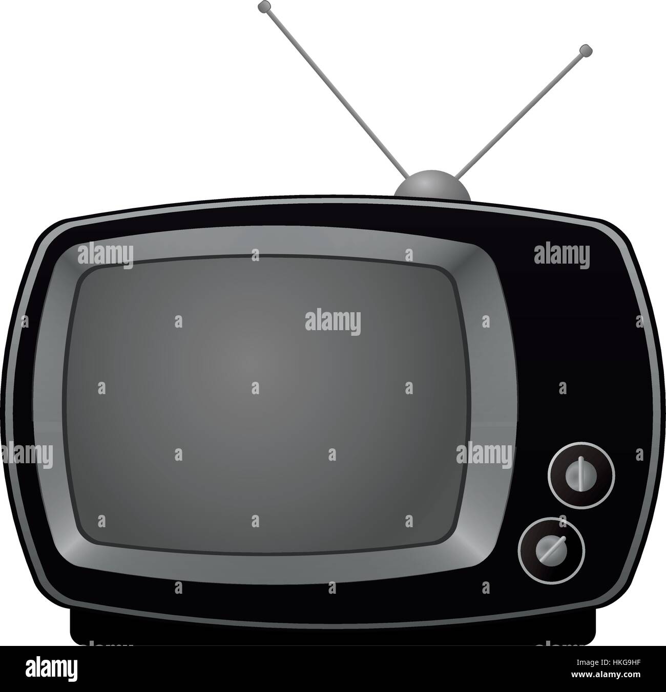 retro television icon Stock Vector Image & Art - Alamy