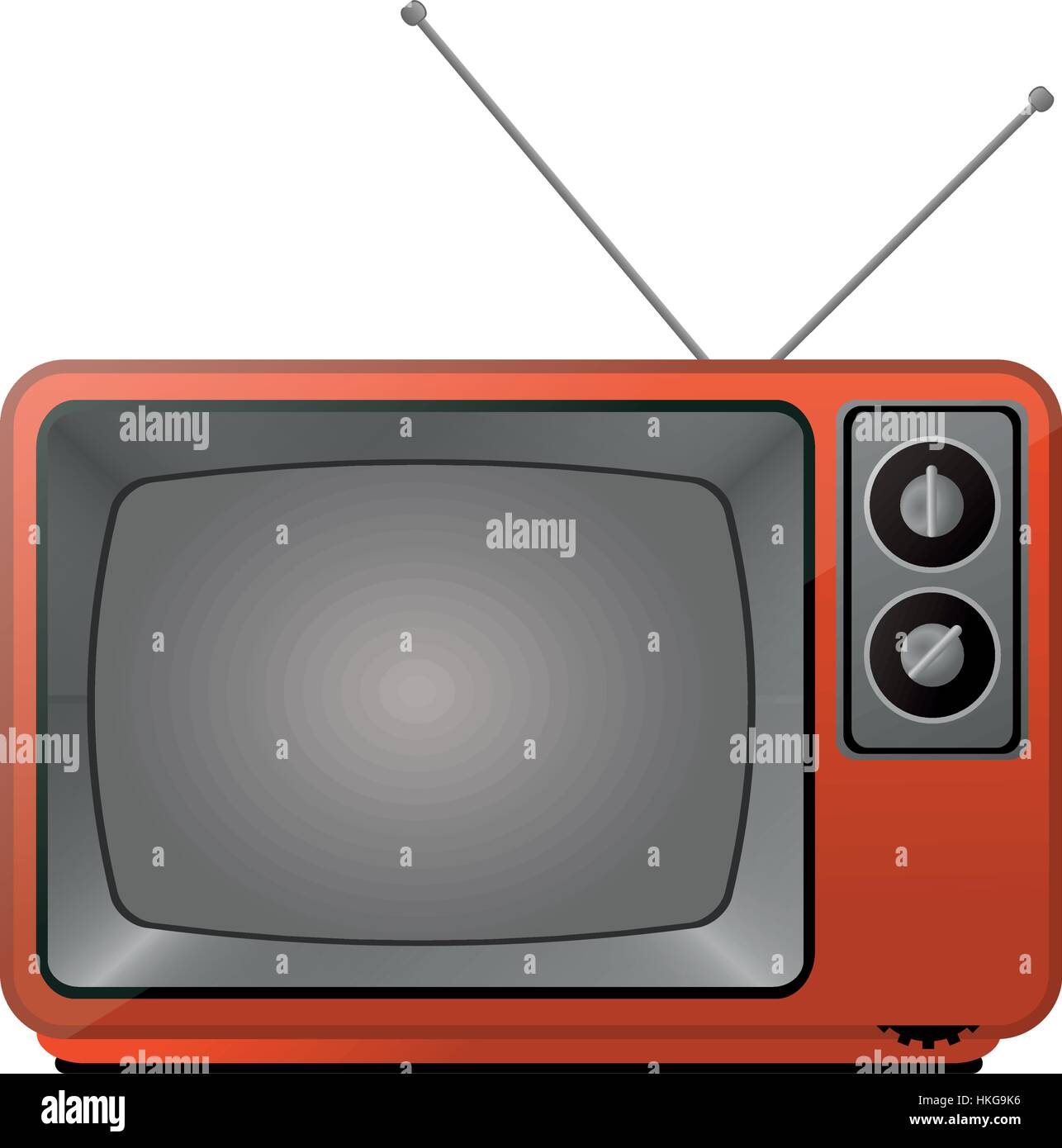 retro television icon Stock Vector Image & Art - Alamy