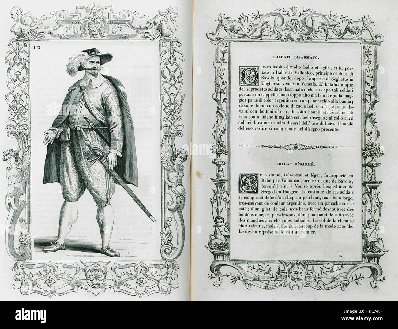 Vecellio Cesare’s painting 'Soldato disarmato' from 1860 portrays a ...
