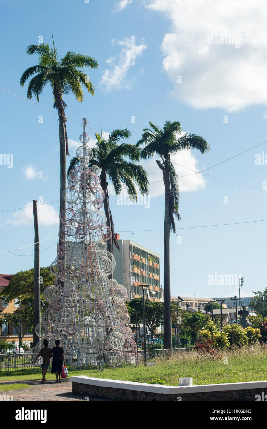 christmas tree in caribbean Stock Photo Alamy