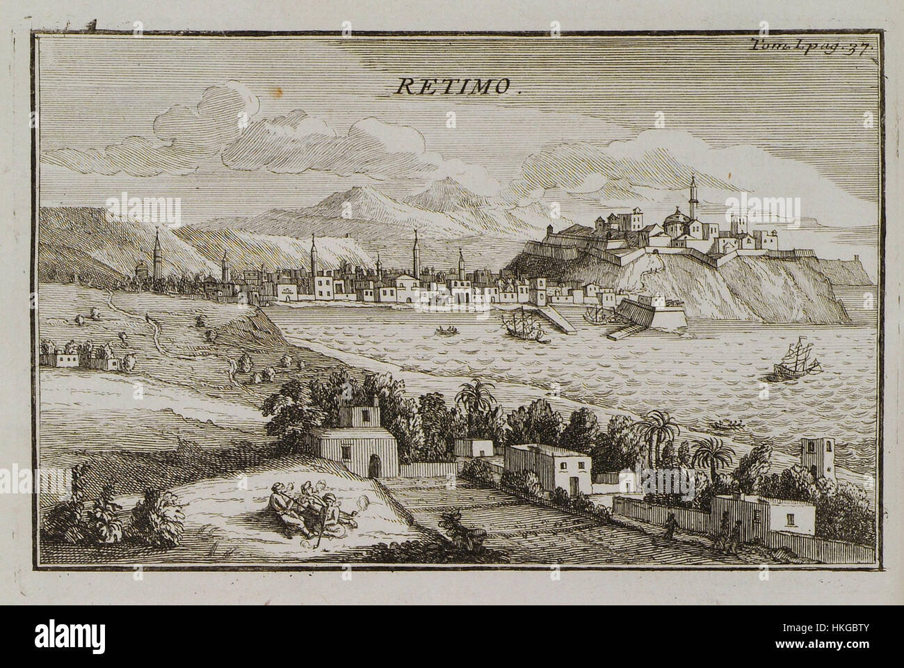 Retimo   Tournefort Joseph Pitton De   1717 Stock Photo