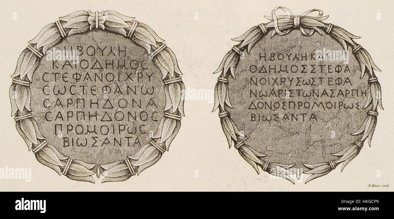 This artwork, created by Stuart James & Revett Nicholas in 1816 ...