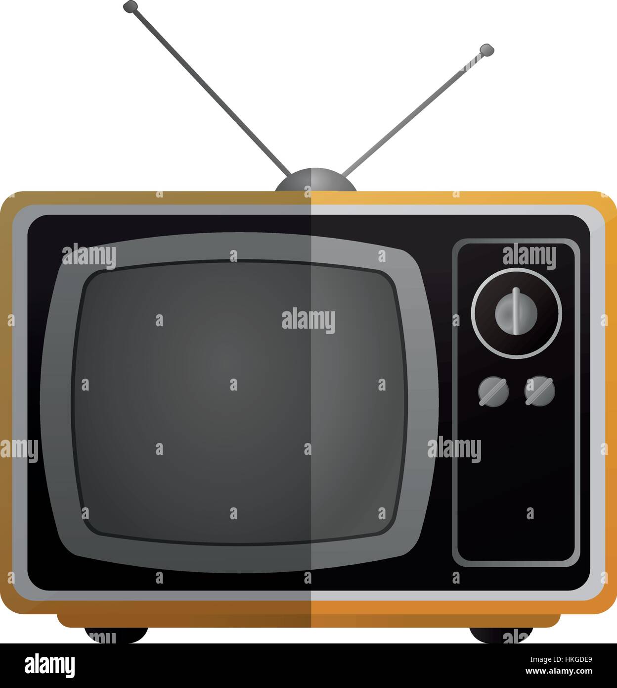retro television icon Stock Vector Image & Art - Alamy