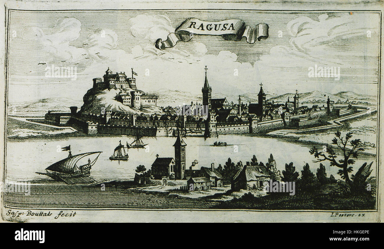 Ragusa Peeters Jacob 1690 Stock Photo - Alamy