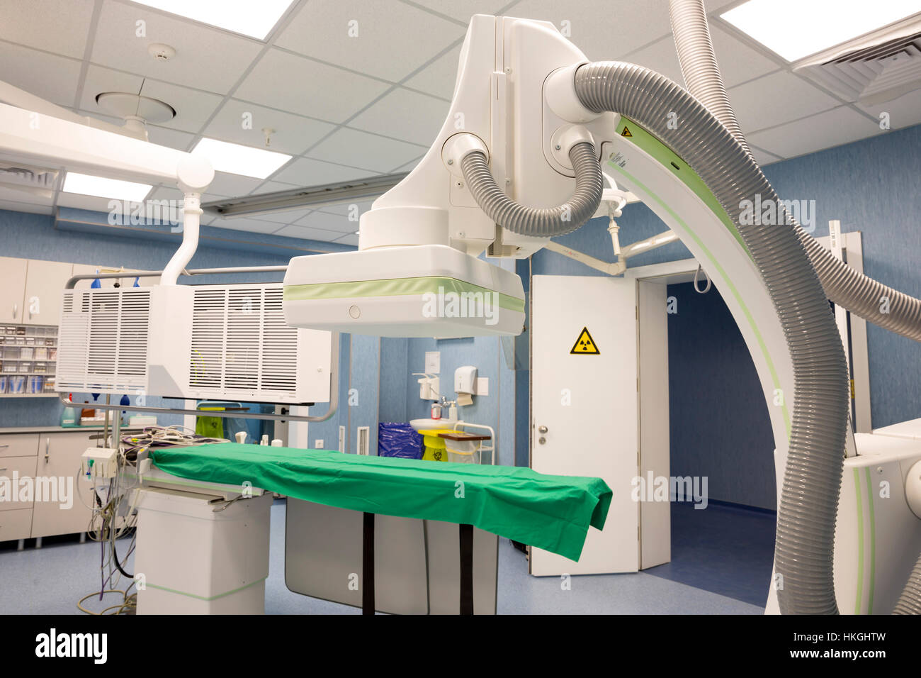 New neurosurgery room in a modern hospital specialized in treatment of
