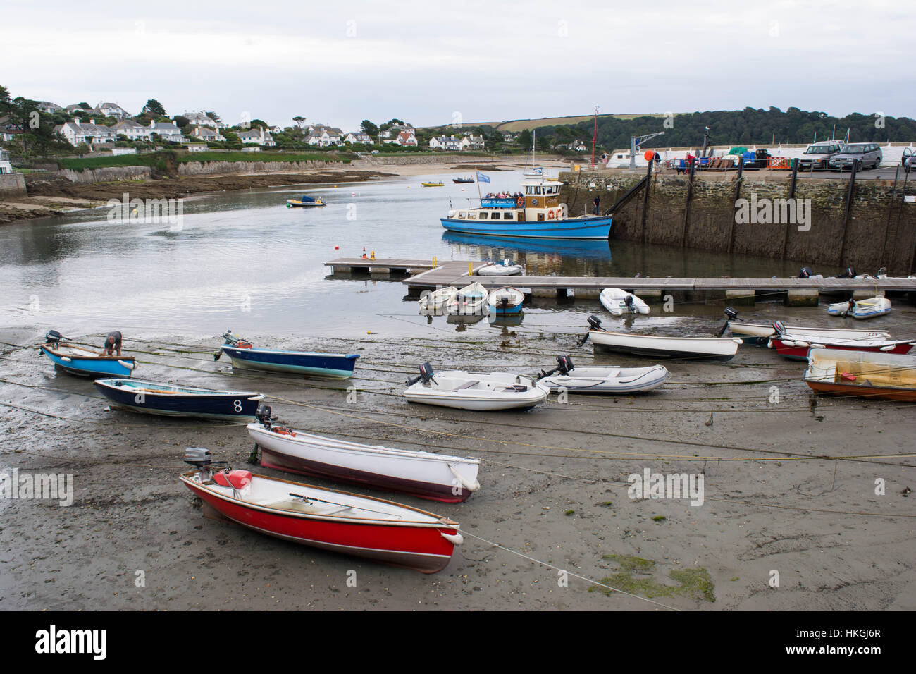 St Mawes, Cornwall Stock Photo Alamy