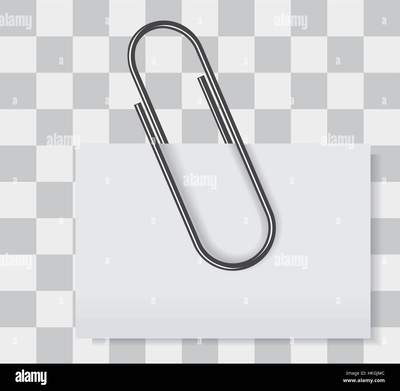 Paper clip vector illustration Stock Vector Image & Art Alamy