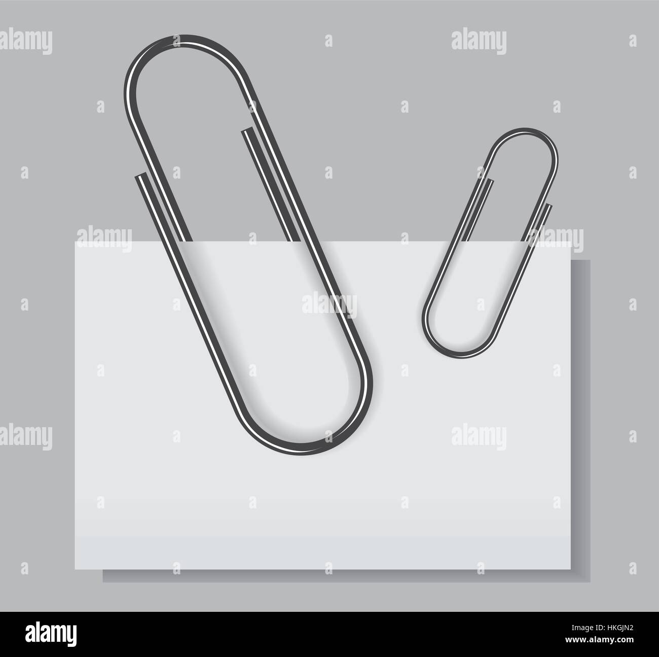 Paper clip vector illustration Stock Vector Image & Art Alamy
