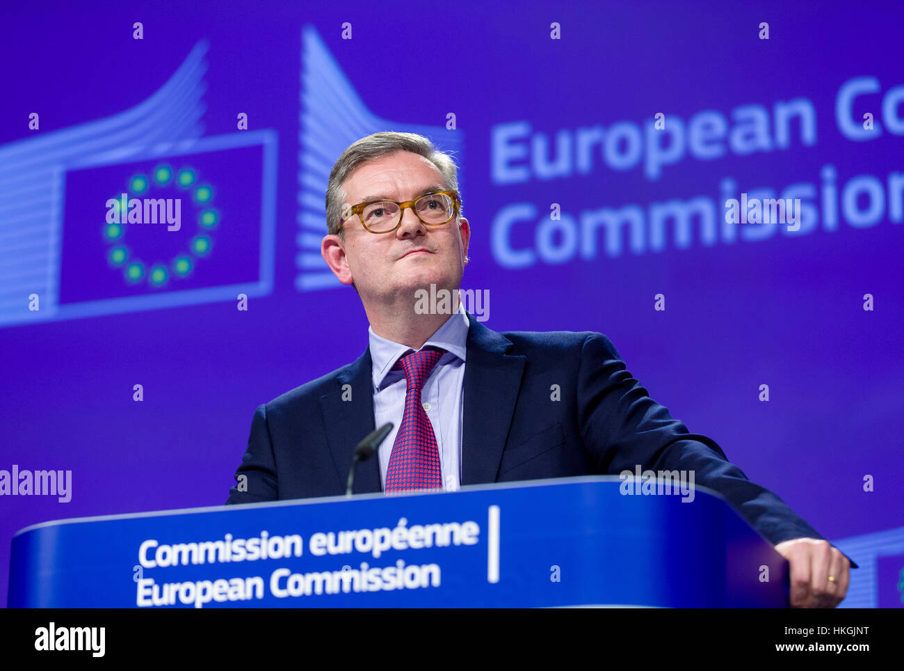 Brussels: Julian King Stock Photo - Alamy