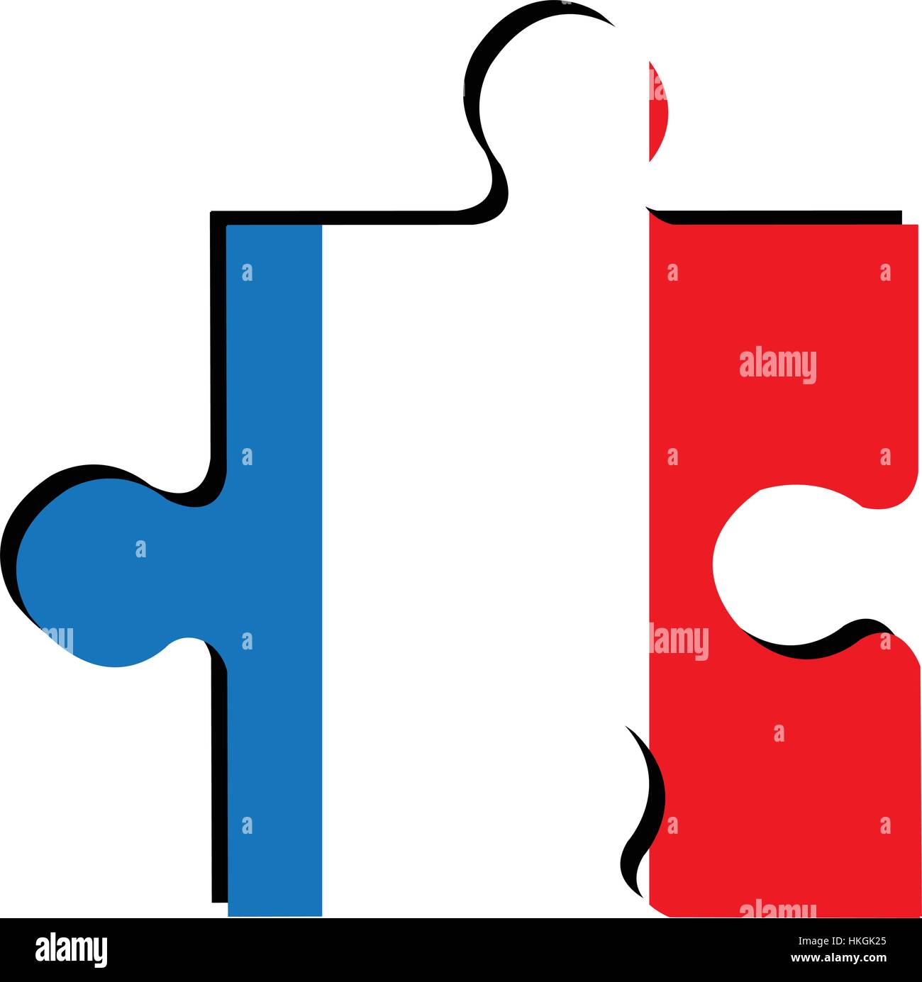 Isolated French flag Stock Vector Image & Art - Alamy