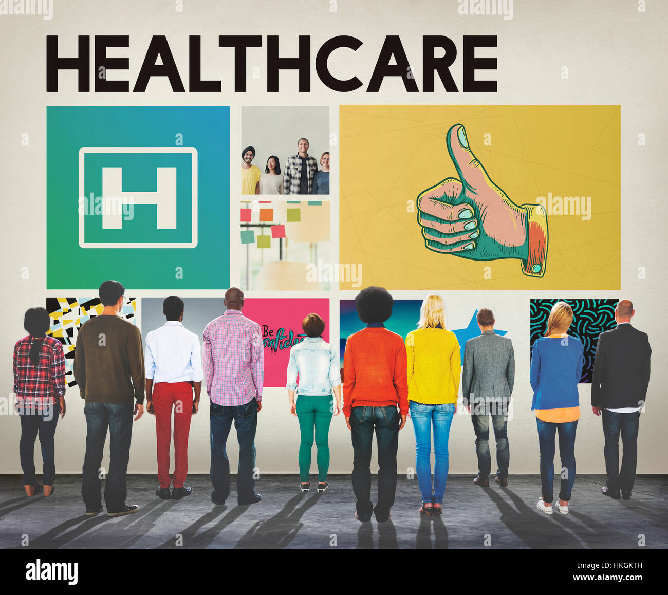 Hospital Healthcare Treatment Cure Concept Stock Photo - Alamy