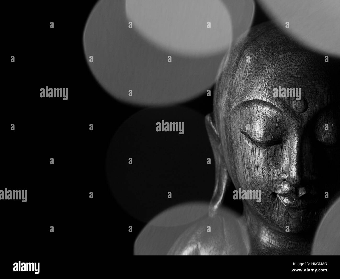 Ksitigarbha sculpture 地藏王/菩薩/地藏王菩薩/地藏菩薩/像 Stock Photo