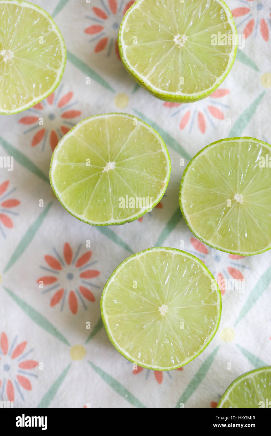 fresh halved lemons. citrus, fruit, sour taste, food Stock Photo Alamy