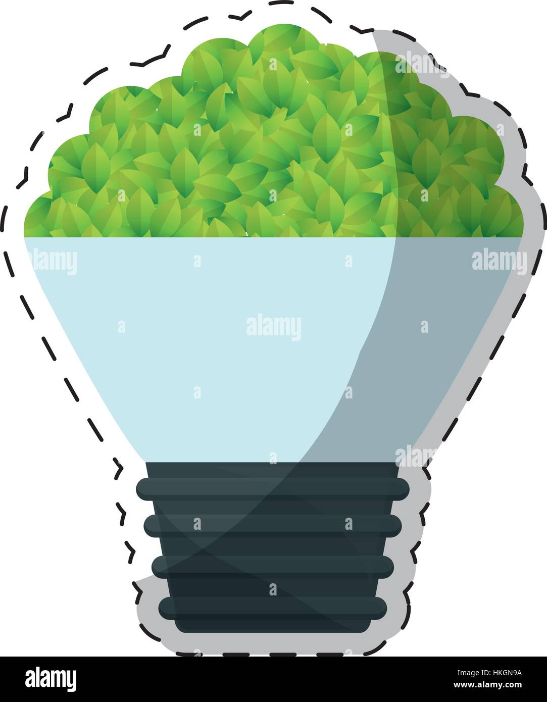 lightbulb energy eco friendly related icons image vector illustration ...