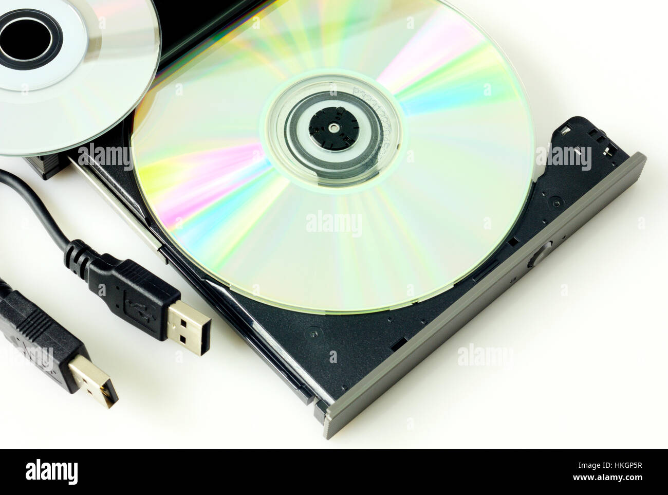 DVD recorder isolated on white Stock Photo - Alamy