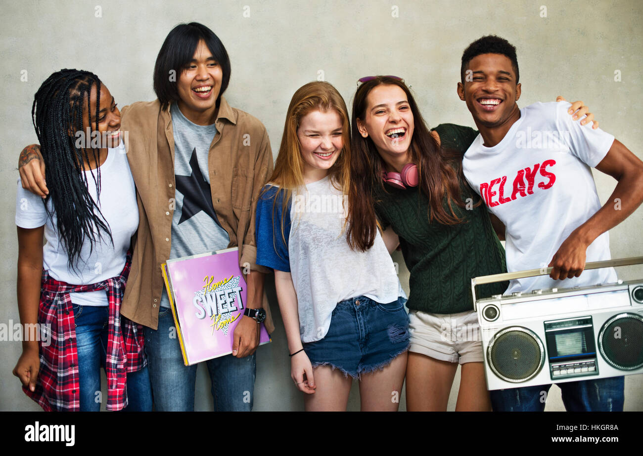 Teenagers Lifestyle Casual Culture Youth Style Concept Stock Photo Alamy(00)