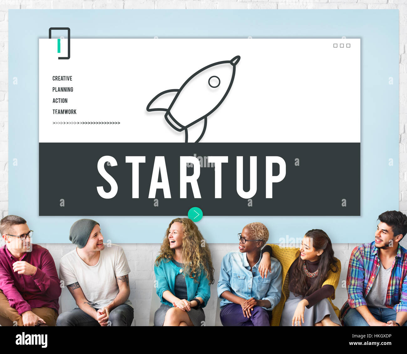 Start up Launch Mission New Business Concept Stock Photo - Alamy