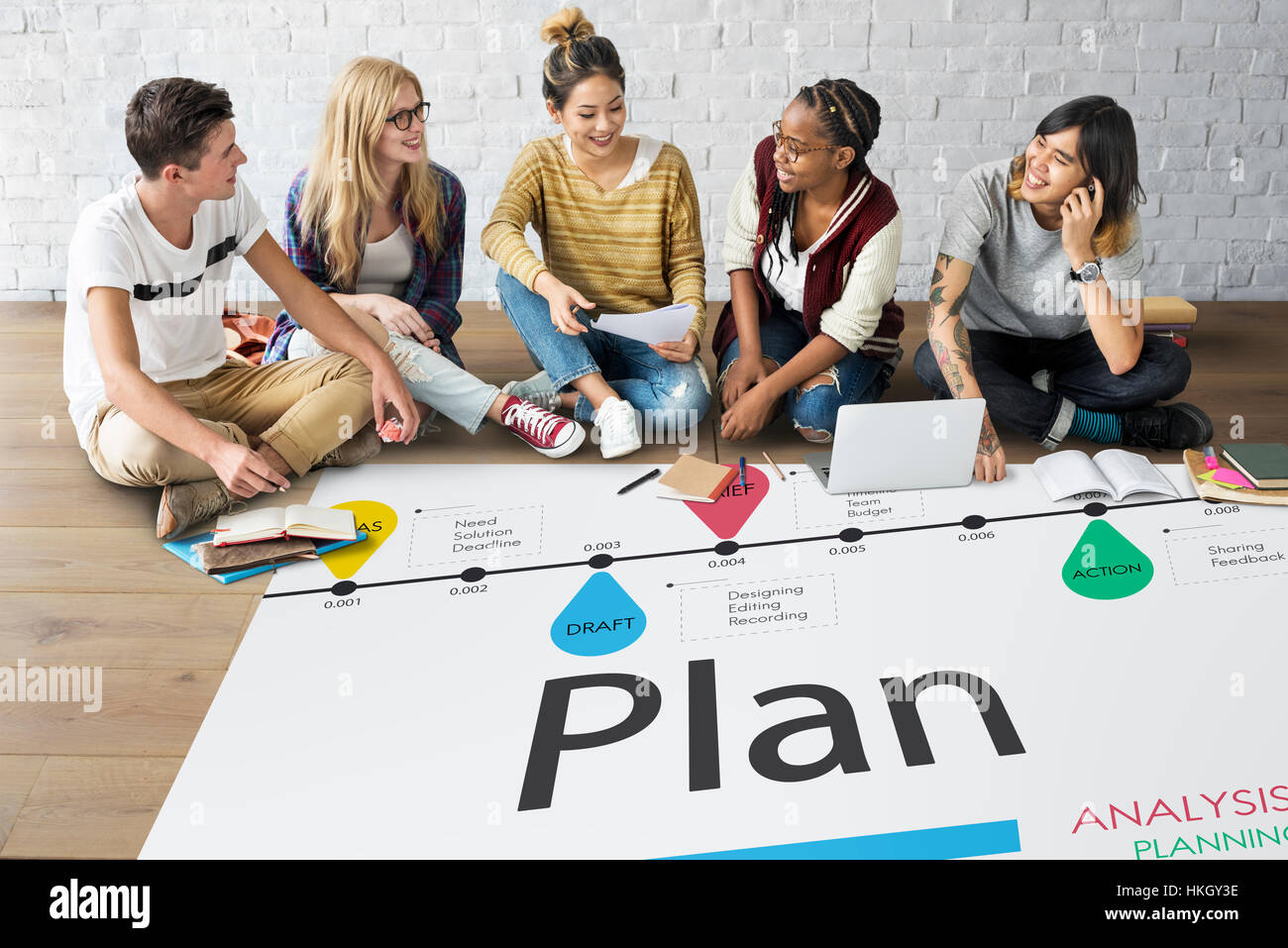 progress development concept characters hold hands... Timeline Process Progress Development Concept Stock Photo - Alamy