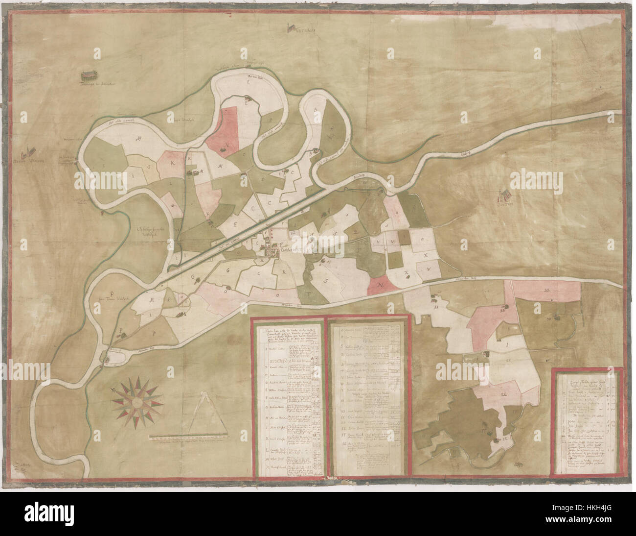 18th century property divisions hi-res stock photography and images - Alamy