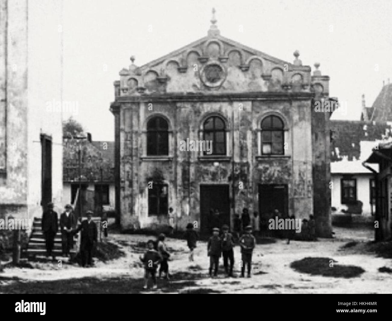 Drohobycz,Old synagogue Stock Photo