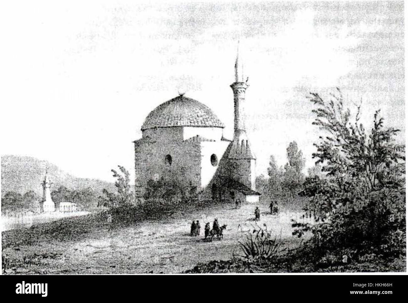 Mosque Karagoz 1 Stock Photo