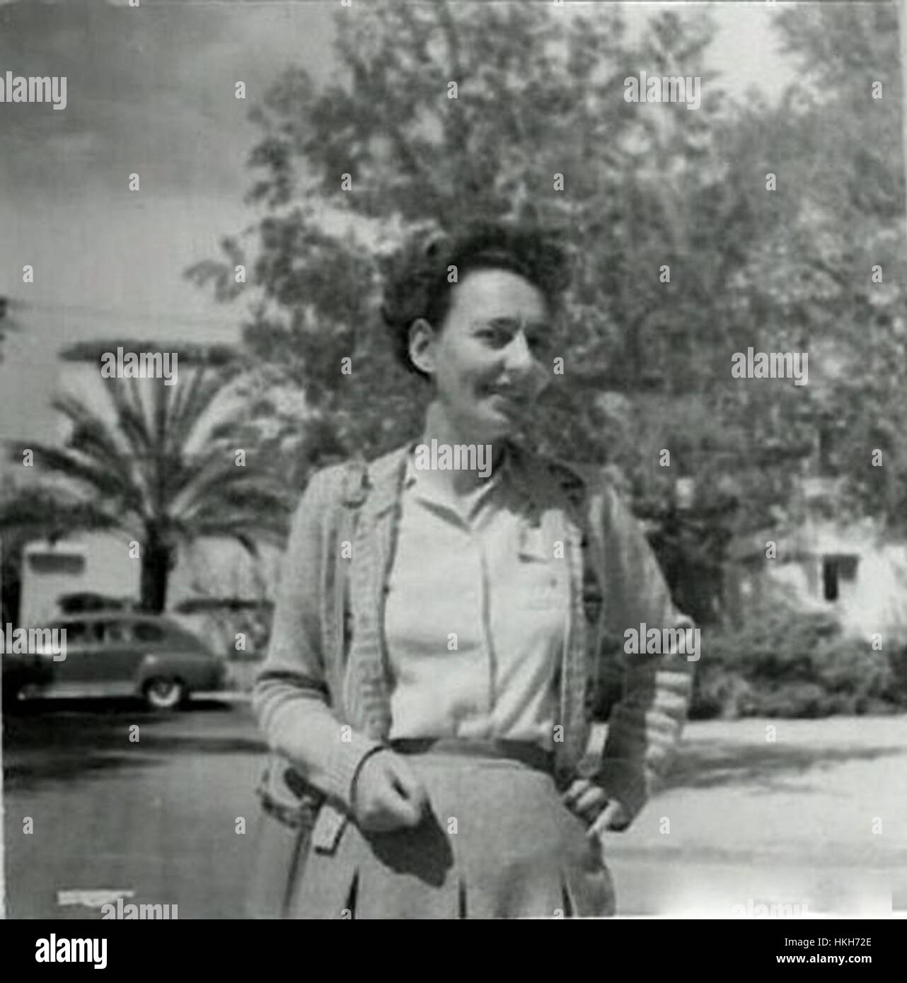 Leah Goldberg 1946 c Stock Photo Alamy