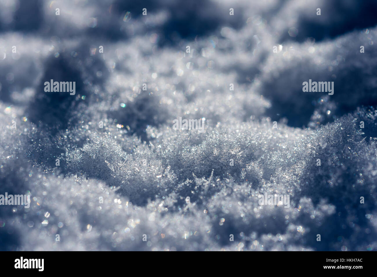 Natural Snow Texture Background Close Up on Winter Cold Day Stock Photo ...