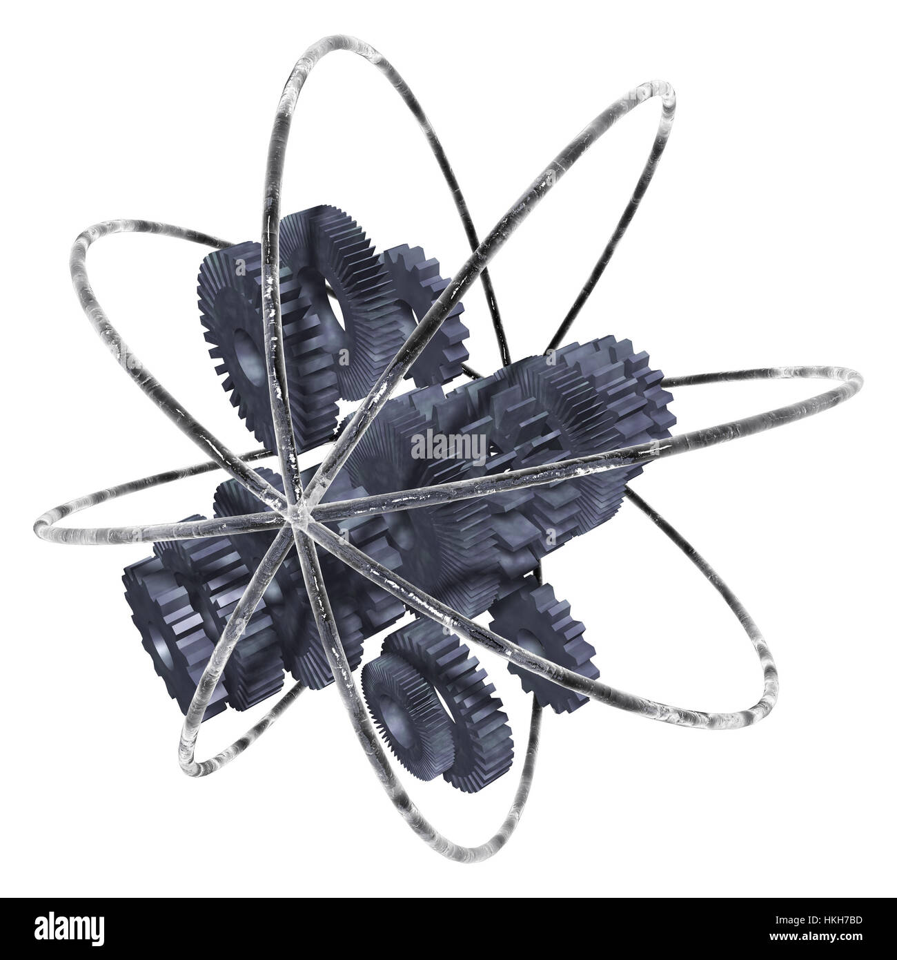 Grey gears hi-res stock photography and images - Alamy