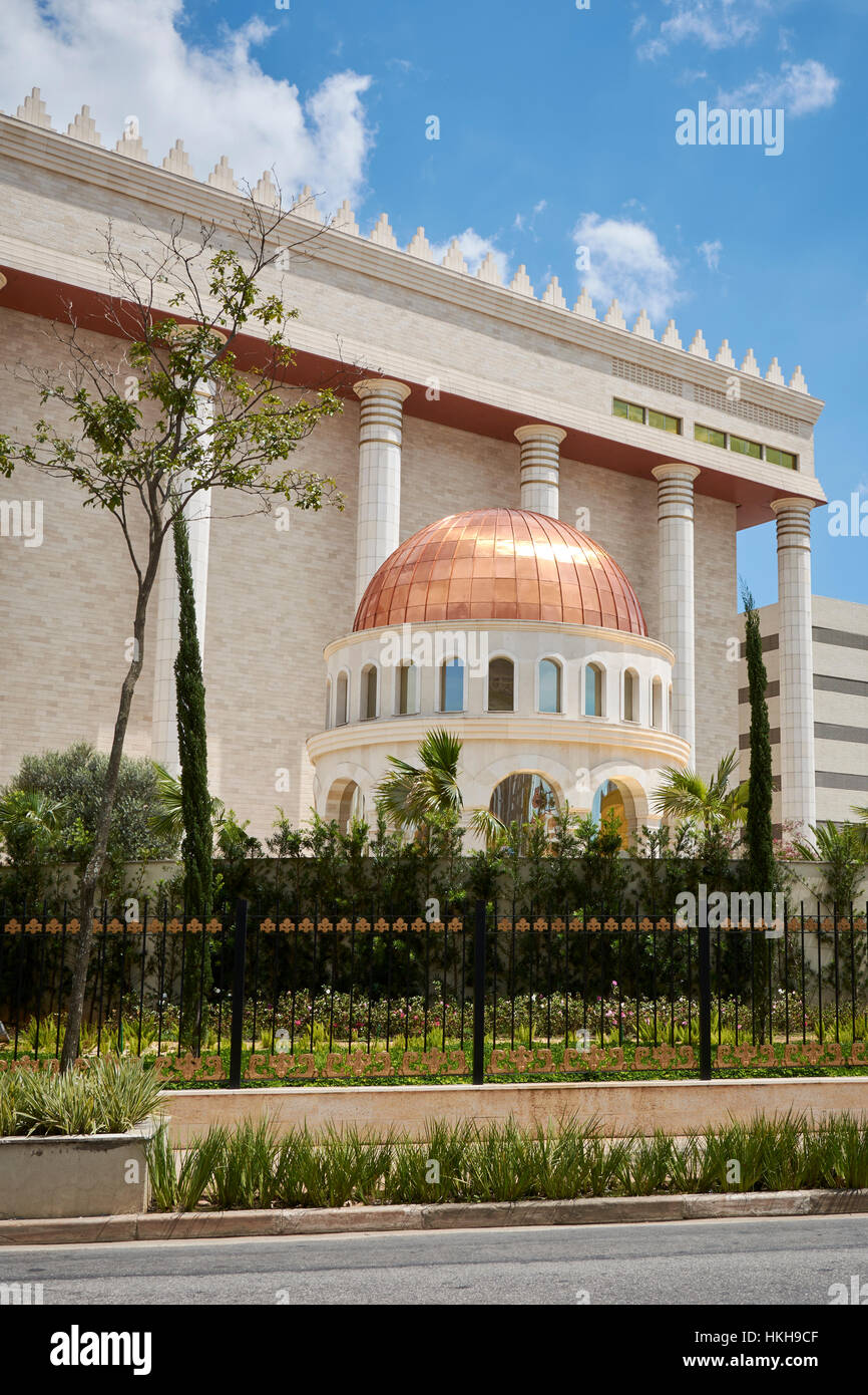 Architecture detail of temple of Solomon, in the district of Bras, in