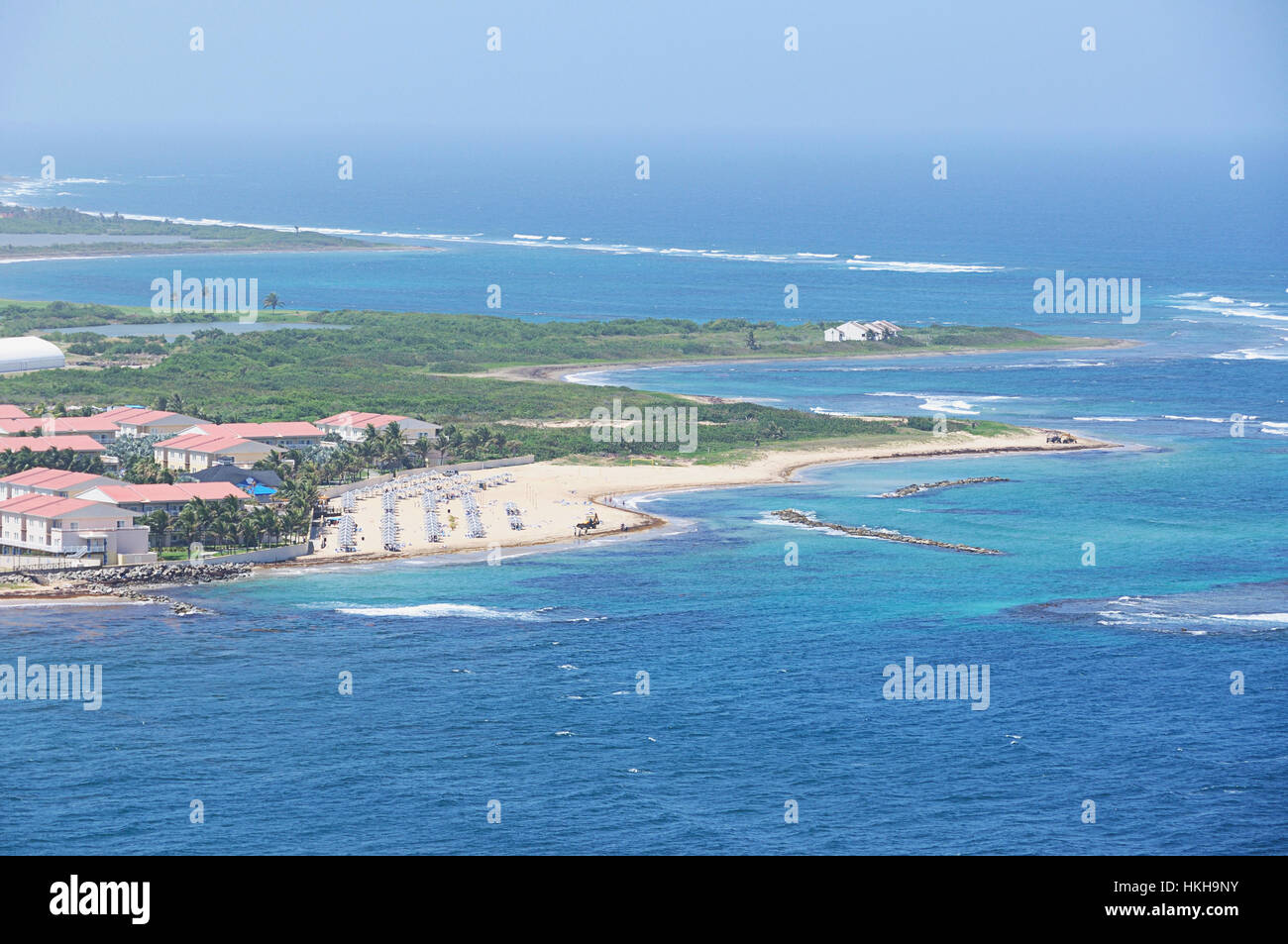 Aerial view from sea beach hi-res stock photography and images - Alamy