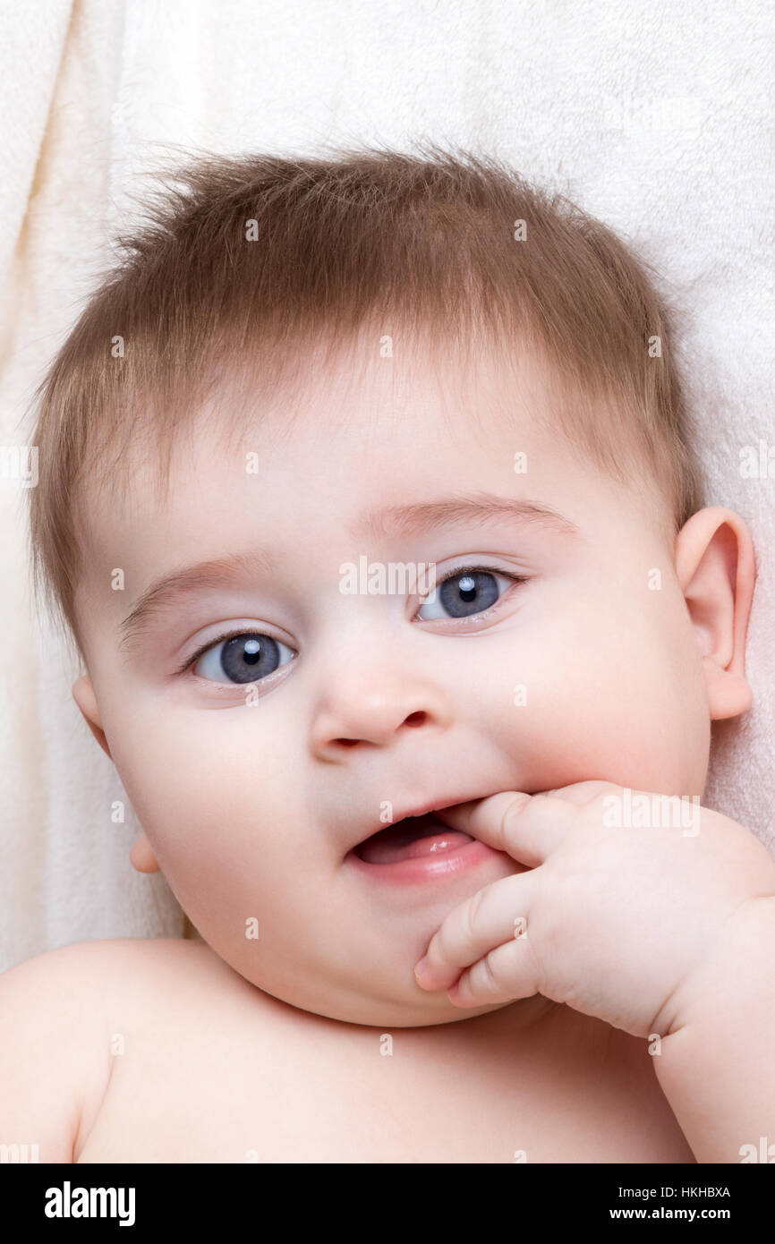 Sweet little boy Stock Photo Alamy