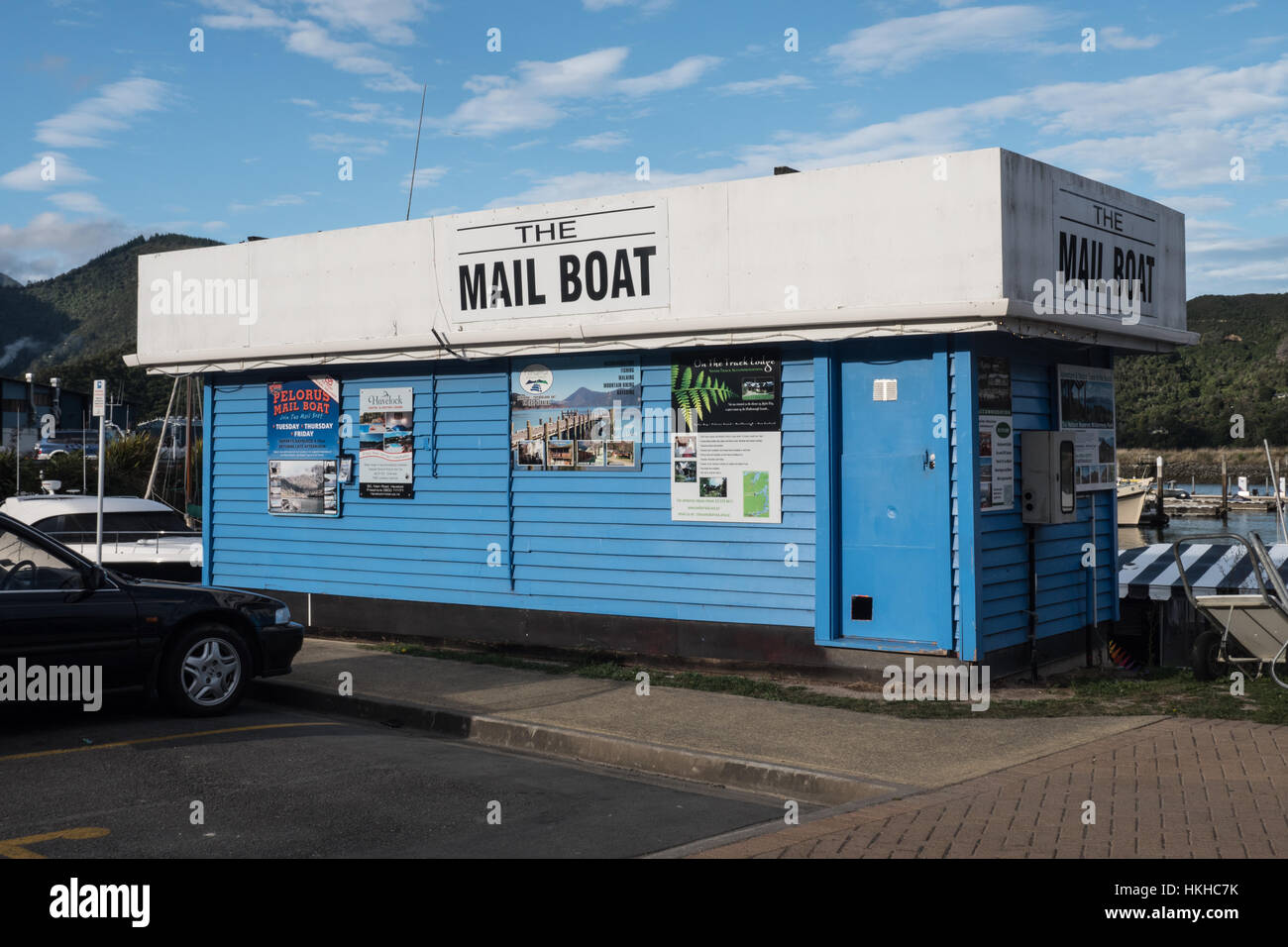 Pelorus Mail boat Reception Office, Havelock, South Island, New Zealand