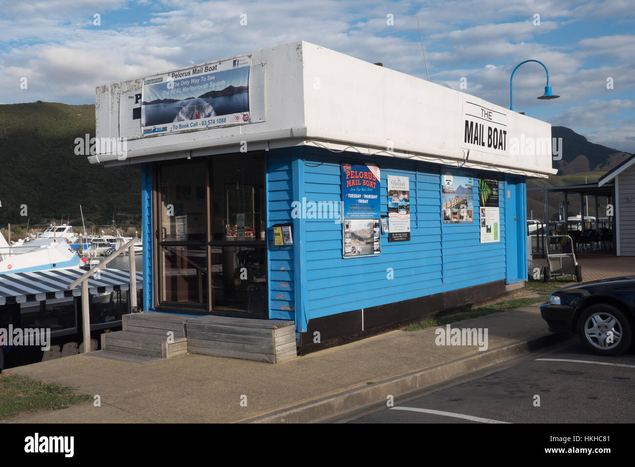 Pelorus Mail boat Reception Office, Havelock, South Island, New Zealand