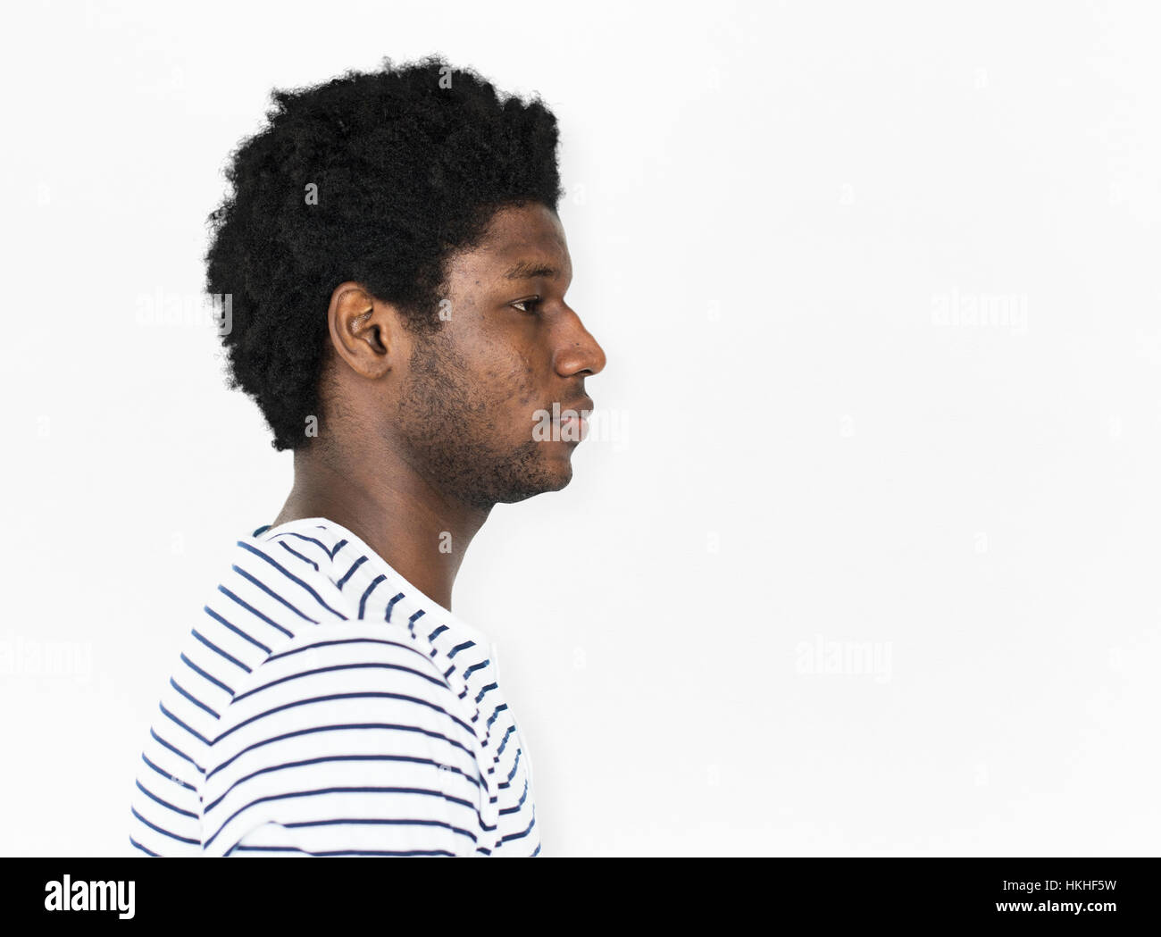 African Descent Man Male Studio Concept Stock Photo