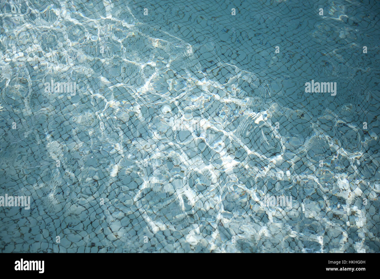 swimming pool. blue, refreshment, water, water surface. Stock Photo