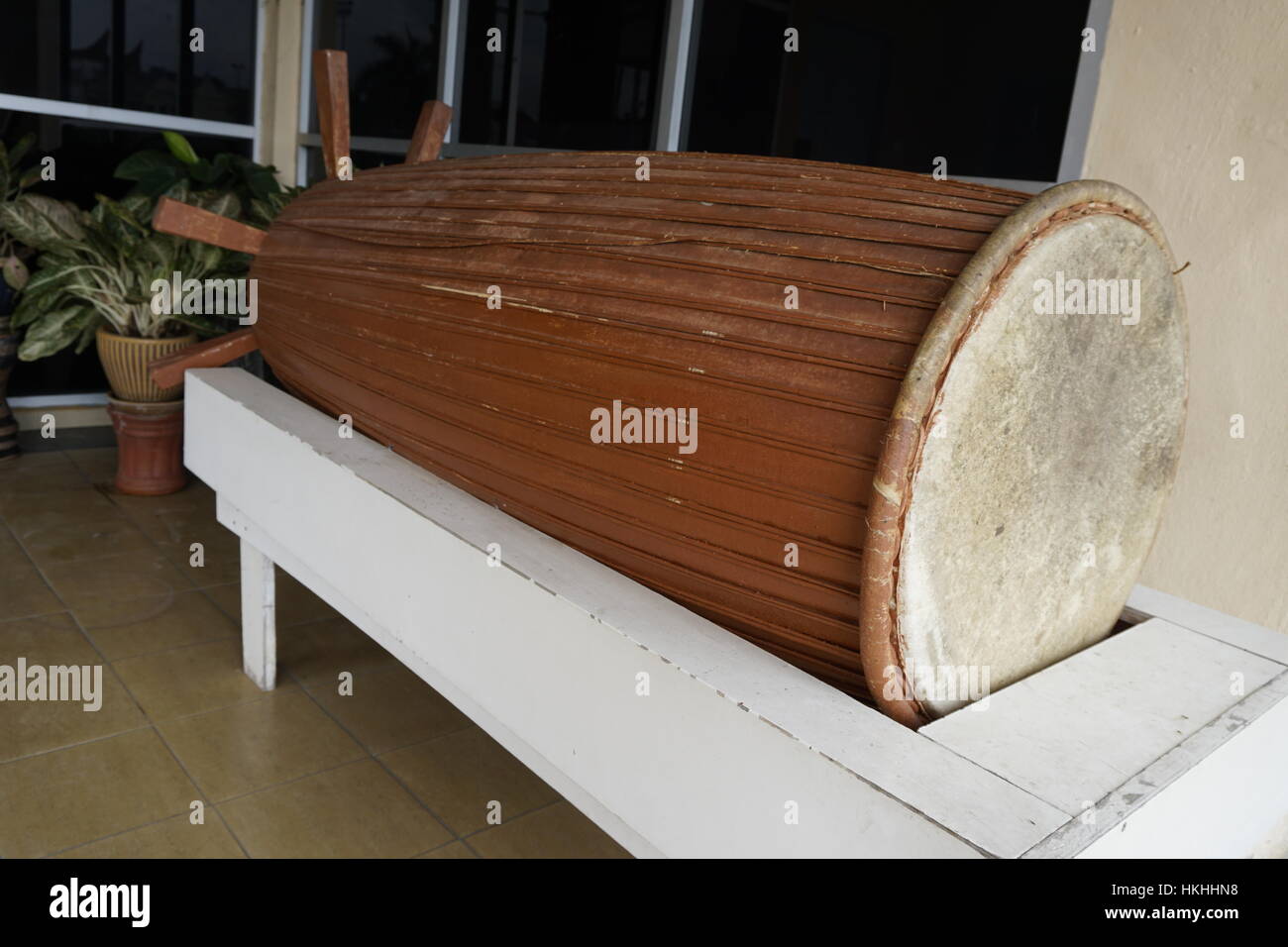 traditional Malay percussion drum Stock Photo Alamy