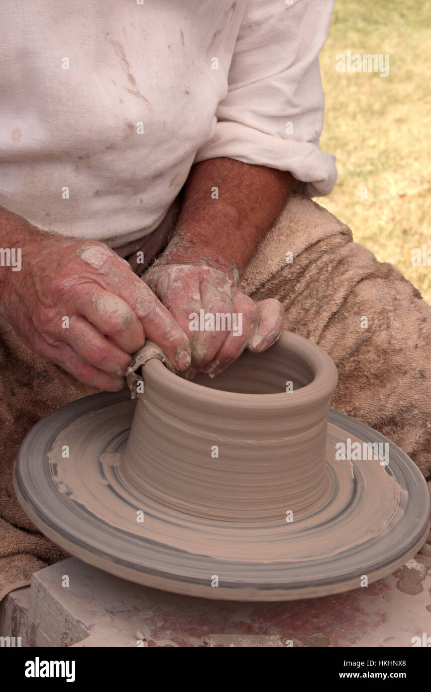 Invention of potter’s wheel hires stock photography and images Alamy