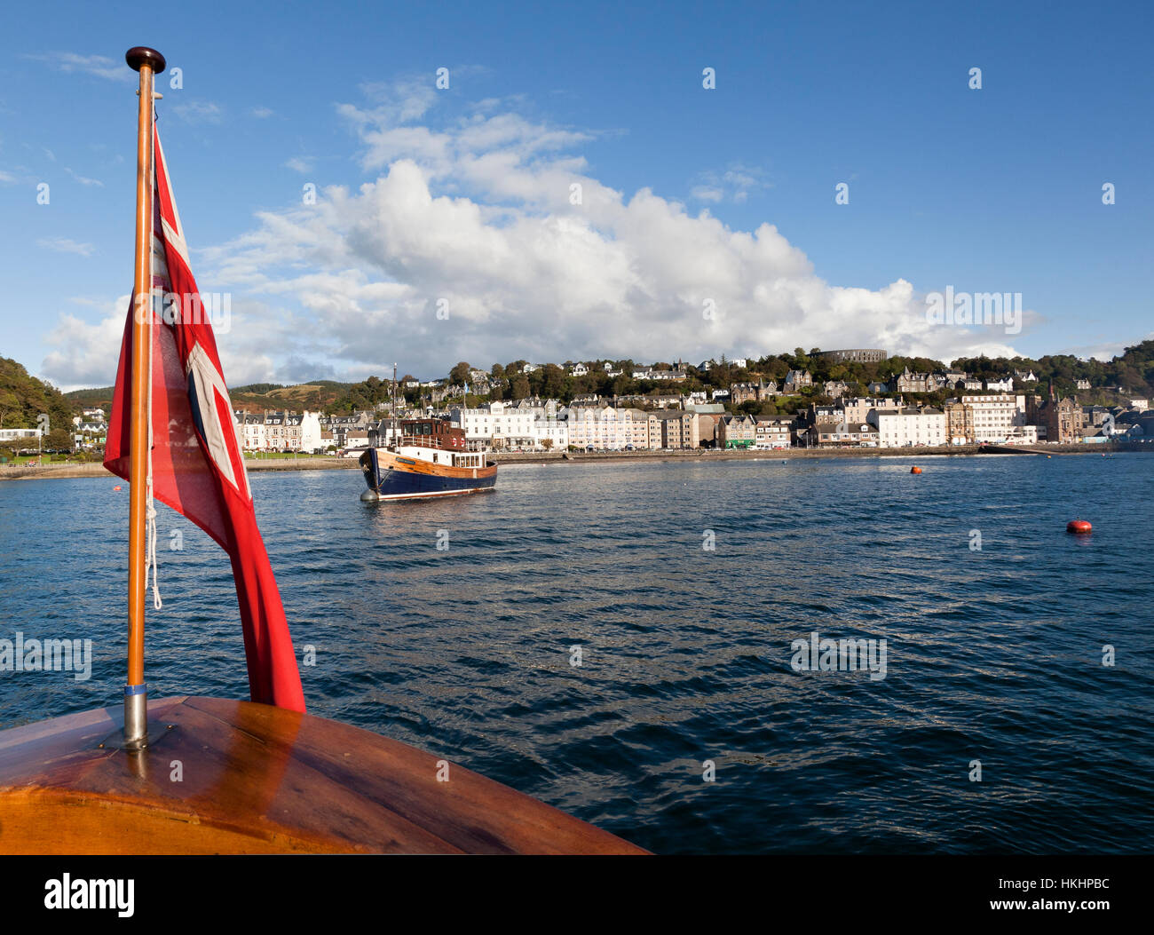 Sailing from Oban, West Coast, Scotland, UK Stock Photo Alamy