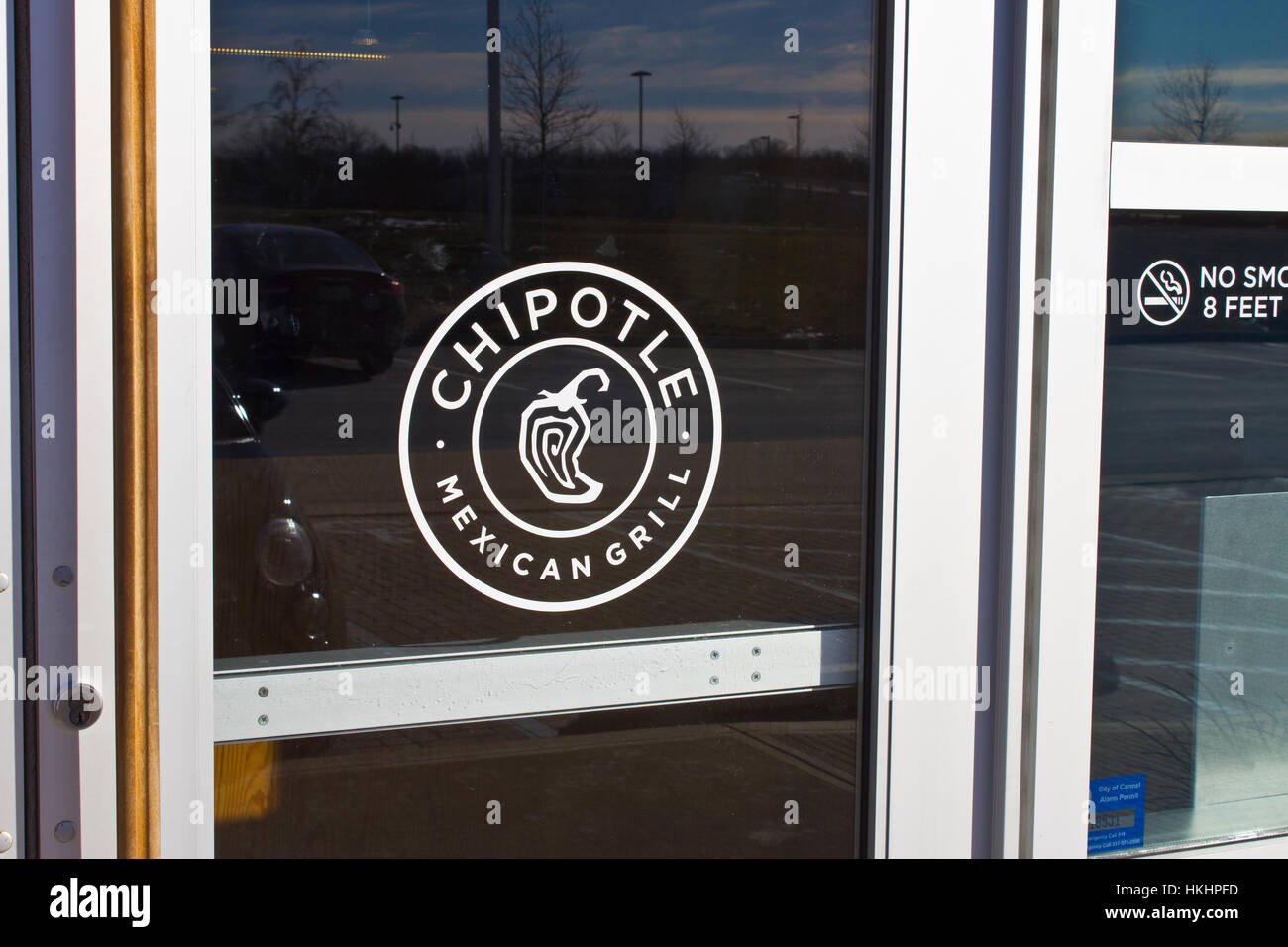 Indianapolis Circa February 2016 Chipotle Mexican Grill Restaurant