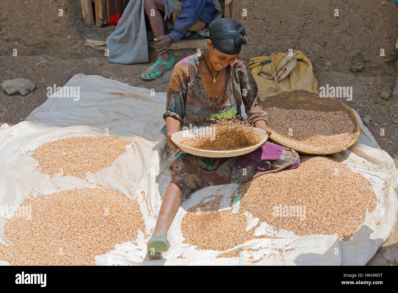 African winnow basket hires stock photography and images Alamy
